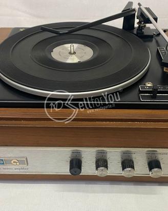 Giradischi vintage Gemco Solid State Stereo Amplif