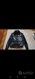 Giacca vera pelle LCTOPGUN stile aviatore