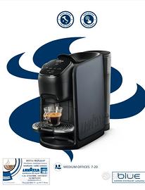 NUOVA MACCHINA LAVAZZA BLUE IN BLACK CLASSY SOUL