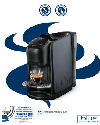 NUOVA MACCHINA LAVAZZA BLUE IN BLACK CLASSY SOUL