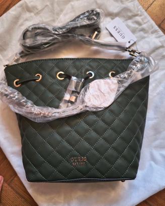 Borsa Guess Verde nuova con cartellino
