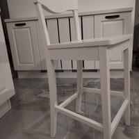 sgabelli legno massello