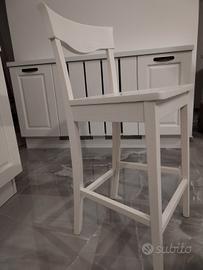 sgabelli legno massello