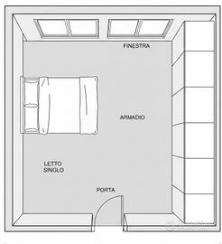 Singola san jacopino ambosessi