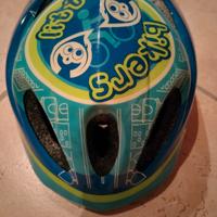 casco bicicletta bambino 52/56