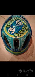 casco bicicletta bambino 52/56
