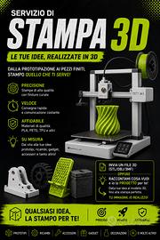 Servizio di Stampa 3d