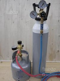 Sistema saldatura autogena ossigeno propano