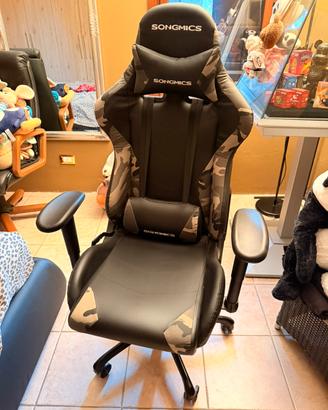 Sedia da gaming Songmics