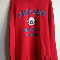 felpa rossa Benetton M