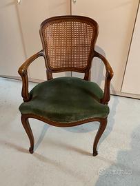Sedia Poltroncina Luigi XV