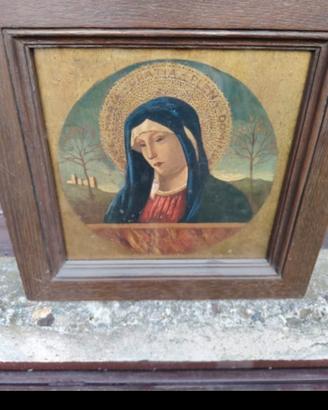 antico tondo madonna copia da giambellino 800 