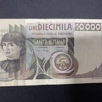 Banconota 10000 Lire 6 settembre 1980 del Castagno