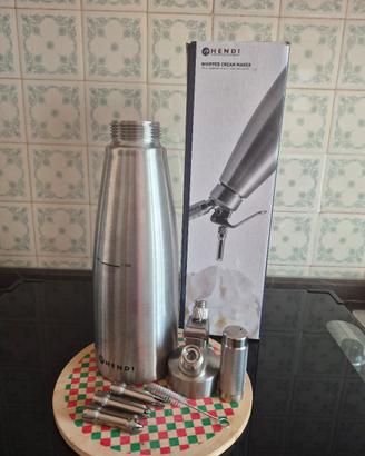 Sifone Professionale HENDI in Acciaio Inox - 1L