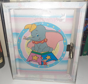 Diario segreto Dumbo con lucchetto vintage book 80