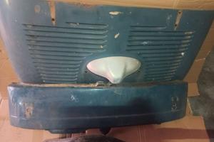 Fiat 600 d'epoca cofano + paraurti