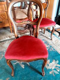 4  sedie soggiorno eleganti