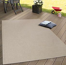 Tappeto Beige interno/esterno 120x160cm