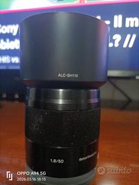 OBIETTIVO SONY 1.8/50 NUOVO POCO USATO