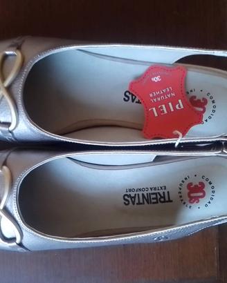 Slingback Treintas Vera pelle con scatola-NUOVE-