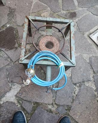 Fornello da esterno a gas