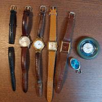 Lotto 6 orologi vintage