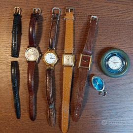 Lotto 6 orologi vintage