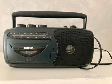 Radio AM FM cassette PHILIPS AQ portatile