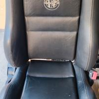 alfa romeo GTV sedile passeggero in pelle
