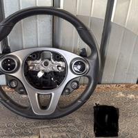 Volante F1 Orol/Contqgiri e Leva BRABUS Smart 453