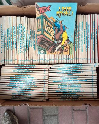 124 fumetti TEX origin. a 31 euro (25 cent. l'uno)