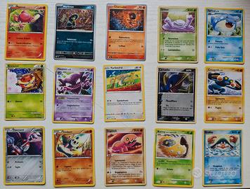 Lotto 15 carte Pokemon illustrate Tomokazu Komiya