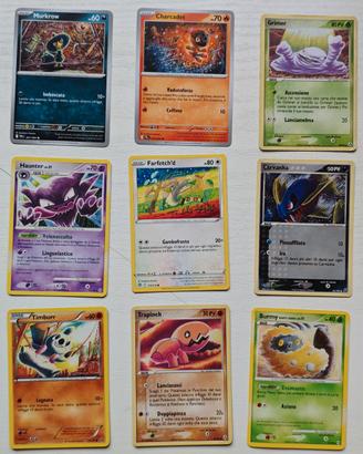 Lotto 15 carte Pokemon illustrate Tomokazu Komiya