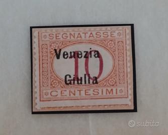 Venezia Giulia 1918- segnatasse 10c soprastampato 