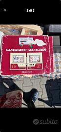 Game watch Mario e luigi raro!!! 1983con imballi.