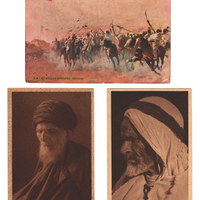 3 cartoline orig.ital. COLONIALISMO Zaptie anni'20