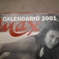 calendario max megan gale anno 2001 + rivista