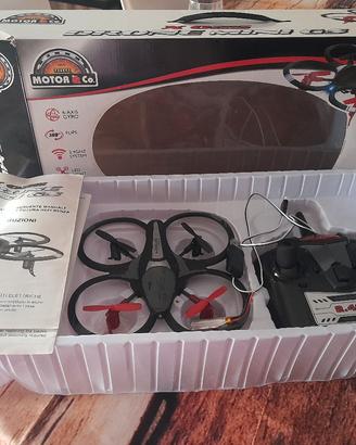 Drone radiocomandato con luci