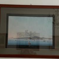 Guache Napoli dal mare