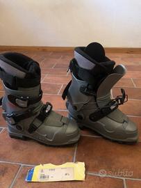 Scarponi Scarpa, usati da sci alpinismo