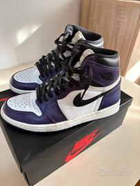 jordan one high purple