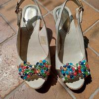 Sandali Laura Biagiotti usati, taglia 38