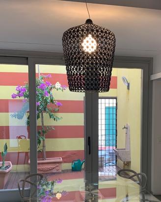 Lampadario kabuki sospeso nero seminuovo