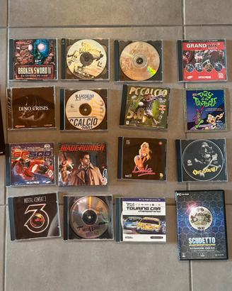 16 giochi PC originali anni ’90 / primi 2000