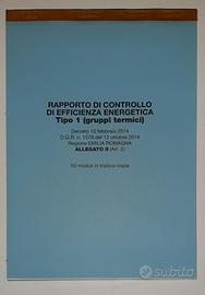Rapporti di controllo tecnico 