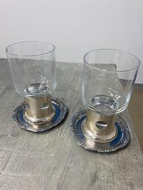 Coppia di bicchieri vintage