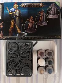 Warhammer Stormcast Eternals + Paint Set AOS