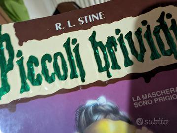libro piccoli brividi LA MASCHERA MALEDETTA raro