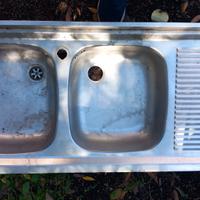 lavello 2 vasche m.1.20