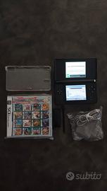 Nintendo DS Lite+208 Giochi - Pokémon,Mario,Zelda